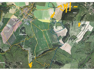 S26-03-109: an der /nahe der L1026, diverse Flurstücke;
							98590 Roßdorf/Rhön